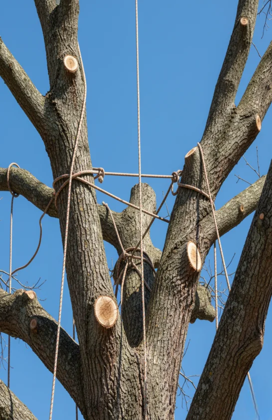 Tree cutting of large tree in Harrisburg, PA